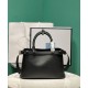 Replica Borsa tote piccola Prada con cintura 1BA418 nera Replica Borsa tote piccola Prada con cintura 1BA418 nera