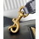 Replica Borsone YSL Saint Laurent Lyia con cassandre e impunture trapuntate a rombi nere