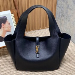 Borsa YSL Saint Laurent Bea Tote EAST/West Nera