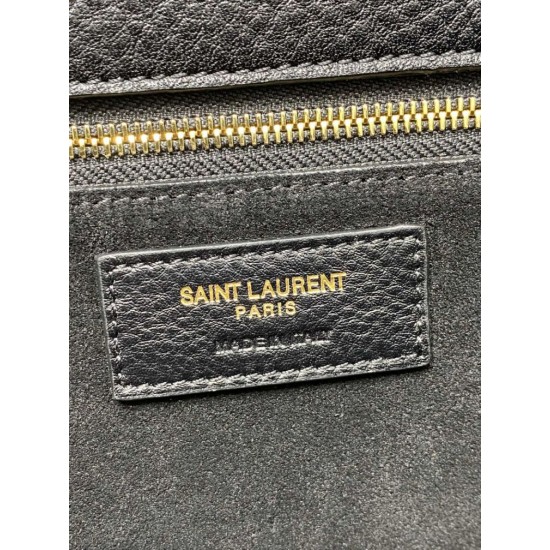 Replica Borsa YSL Saint Laurent Bea Tote EAST/West Nera Replica Borsa YSL Saint Laurent Bea Tote EAST/West Nera