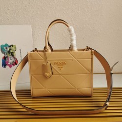 Borsa Prada Symbole Piccola Con Impunture Beige