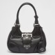 Replica Borsa Prada Moon Bag Imbottita In Nappa Nera
