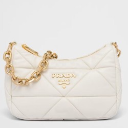 Borsa Prada System Patchwork Nappa Bianca