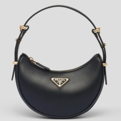 Borsa a tracolla Prada Arque Mini Nera