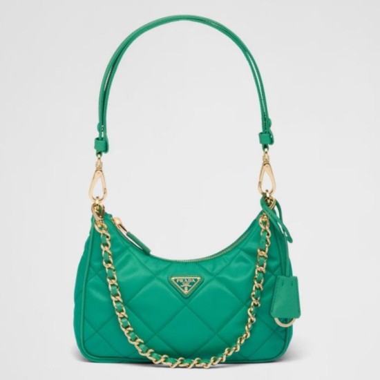 Replica Prada Riedizione 1995 Mini Borsa Chaine Re-Nylon Verde Replica Prada Riedizione 1995 Mini Borsa Chaine Re-Nylon Verde