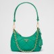 Replica Prada Riedizione 1995 Mini Borsa Chaine Re-Nylon Verde Replica Prada Riedizione 1995 Mini Borsa Chaine Re-Nylon Verde