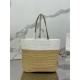 Replica Prada Borsa Tote Prada Crochet piccola Borsa Prada in filato effetto rafia Beige/Bianco Replica Prada Borsa Tote Prada Crochet piccola Borsa Prada in filato effetto rafia Beige/Bianco