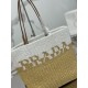 Replica Prada Borsa Tote Prada Crochet piccola Borsa Prada in filato effetto rafia Beige/Bianco Replica Prada Borsa Tote Prada Crochet piccola Borsa Prada in filato effetto rafia Beige/Bianco