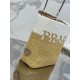 Replica Prada Borsa Tote Prada Crochet piccola Borsa Prada in filato effetto rafia Beige/Bianco Replica Prada Borsa Tote Prada Crochet piccola Borsa Prada in filato effetto rafia Beige/Bianco