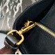 Replica Borsa Tote Prada in vimini e tela nera