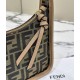 Replica Fendi Mini Fendessencehobo Fendi Bag Miniborsa in tessuto FF Marrone Replica Fendi Mini Fendessencehobo Fendi Bag Miniborsa in tessuto FF Marrone