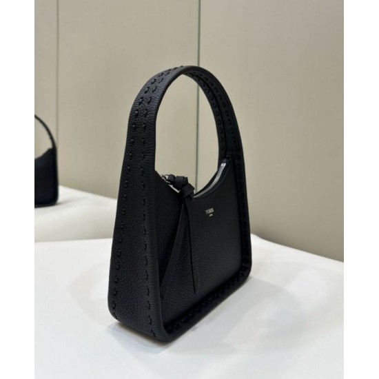 Replica Fendi Mini Fendessence hobo Selleria Fendi Borsa con 264 impunture cucite a mano Nera Replica Fendi Mini Fendessence hobo Selleria Fendi Borsa con 264 impunture cucite a mano Nera