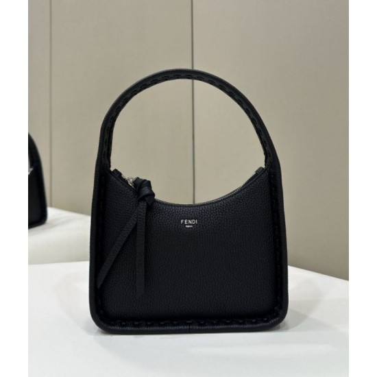 Replica Fendi Mini Fendessence hobo Selleria Fendi Borsa con 264 impunture cucite a mano Nera Replica Fendi Mini Fendessence hobo Selleria Fendi Borsa con 264 impunture cucite a mano Nera