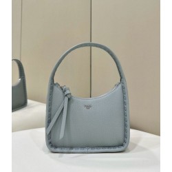 Fendi Mini Fendessence hobo Selleria Fendi Borsa con 264 impunture cucite a mano Blu