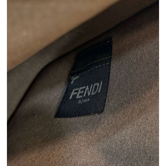 Replica Fendi Mini Fendessence hobo Selleria Fendi Borsa con 264 impunture cucite a mano Blu