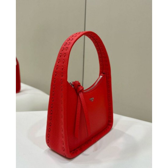Replica Fendi Mini Fendessence hobo Selleria Fendi Borsa con 264 impunture cucite a mano Rosso Replica Fendi Mini Fendessence hobo Selleria Fendi Borsa con 264 impunture cucite a mano Rosso