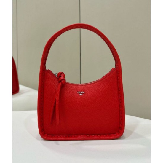 Replica Fendi Mini Fendessence hobo Selleria Fendi Borsa con 264 impunture cucite a mano Rosso Replica Fendi Mini Fendessence hobo Selleria Fendi Borsa con 264 impunture cucite a mano Rosso