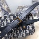 Replica Marsupio Dior Oblique Tela Blu