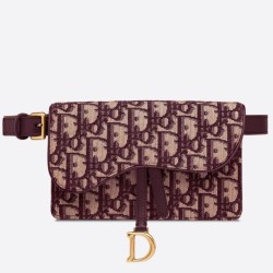 Marsupio Dior Bordeaux Oblique