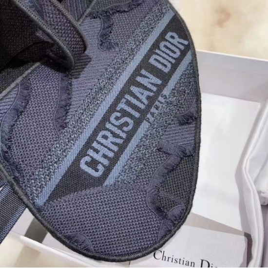 Replica Marsupio Dior Saddle Pouch Camouflage Blu