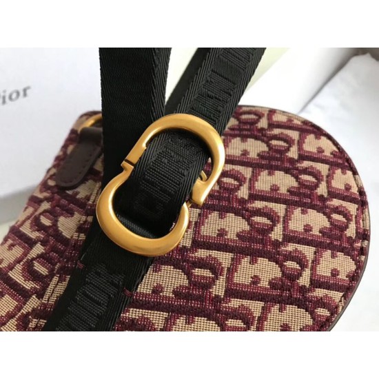 Replica Marsupio Dior Saddle Tela bordeaux obliqua Replica Marsupio Dior Saddle Tela bordeaux obliqua