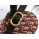 Replica Marsupio Dior Saddle Tela bordeaux obliqua Replica Marsupio Dior Saddle Tela bordeaux obliqua