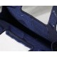 Replica Dior Mini Book Tote Borsa Dior Tela mimetica Blu Replica Dior Mini Book Tote Borsa Dior Tela mimetica Blu