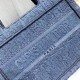 Replica Dior Mini Book Tote Borsa Dior Tela Obliqua Denim Blu Replica Dior Mini Book Tote Borsa Dior Tela Obliqua Denim Blu