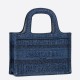 Replica Dior Mini Book Tote Borsa Dior Tela Obliqua Denim Blu Replica Dior Mini Book Tote Borsa Dior Tela Obliqua Denim Blu