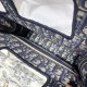 Replica Dior Mini Book Tote Borsa Dior Oblique Canvas Blu Replica Dior Mini Book Tote Borsa Dior Oblique Canvas Blu