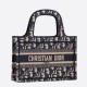 Replica Dior Mini Book Tote Borsa Dior Oblique Canvas Blu Replica Dior Mini Book Tote Borsa Dior Oblique Canvas Blu