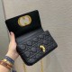 Replica Borsa Dior piccola Caro in pelle di vitello Cannage nera Replica Borsa Dior piccola Caro in pelle di vitello Cannage nera