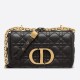 Replica Borsa Dior piccola Caro in pelle di vitello Cannage nera Replica Borsa Dior piccola Caro in pelle di vitello Cannage nera