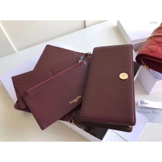 Replica Pochette Dior Lady Dior Con Catena Bordeaux Replica Pochette Dior Lady Dior Con Catena Bordeaux