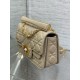 Replica Borsa Dior Jolie piccola con manico superiore Dior Cannage Beige Replica Borsa Dior Jolie piccola con manico superiore Dior Cannage Beige