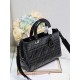 Replica Dior Medium Lady D-Sire Borsa My ABCDior Dior stropicciata nera Replica Dior Medium Lady D-Sire Borsa My ABCDior Dior stropicciata nera