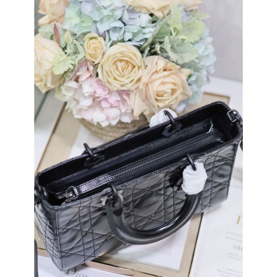 Replica Dior Medium Lady D-Sire Borsa My ABCDior Dior stropicciata nera Replica Dior Medium Lady D-Sire Borsa My ABCDior Dior stropicciata nera