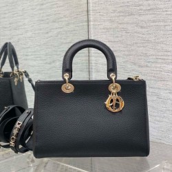 Dior Medium Lady D-Sire Borsa My ABCDior Dior Nera