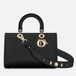 Dior Medium Lady D-Sire Borsa My ABCDior Dior Nera