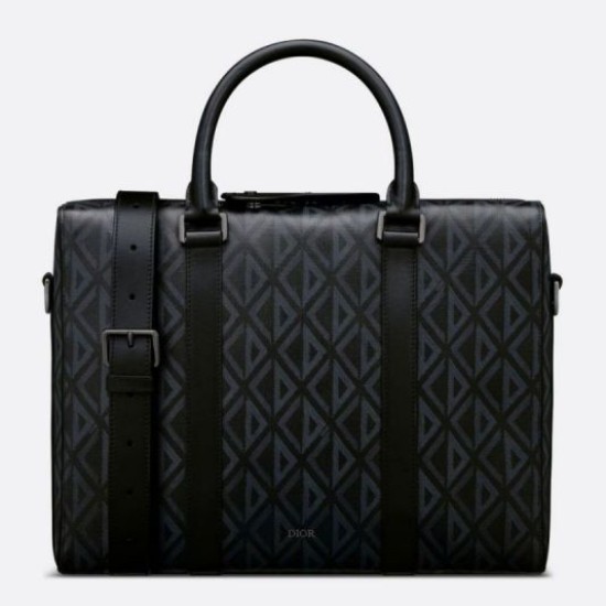 Replica Valigetta Dior Lingot CD Diamond Tela Nera Replica Valigetta Dior Lingot CD Diamond Tela Nera