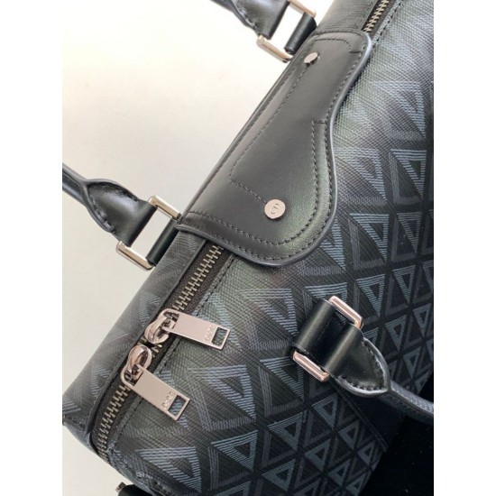 Replica Valigetta Dior Lingot CD Diamond Tela Nera Replica Valigetta Dior Lingot CD Diamond Tela Nera