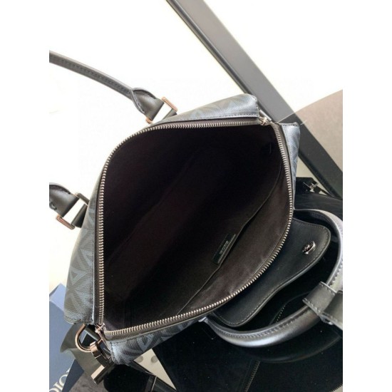 Replica Valigetta Dior Lingot CD Diamond Tela Nera Replica Valigetta Dior Lingot CD Diamond Tela Nera