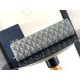 Replica Borsa tote Dior Safari CD Diamond Tela Grigia Replica Borsa tote Dior Safari CD Diamond Tela Grigia
