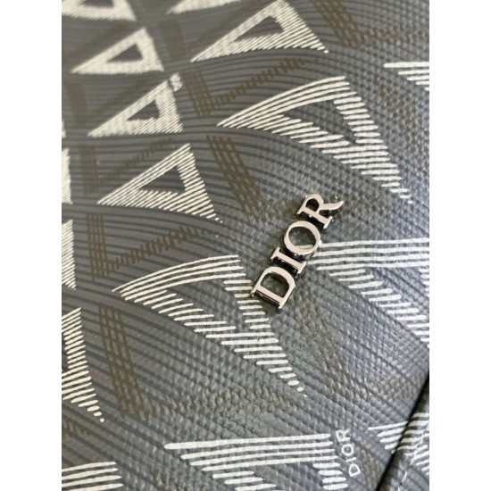 Replica Borsa tote Dior Safari CD Diamond Tela Grigia Replica Borsa tote Dior Safari CD Diamond Tela Grigia