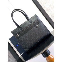 Borsa tote Dior Safari CD Diamond Tela Nera Borsa tote Dior Safari CD Diamond Tela Nera