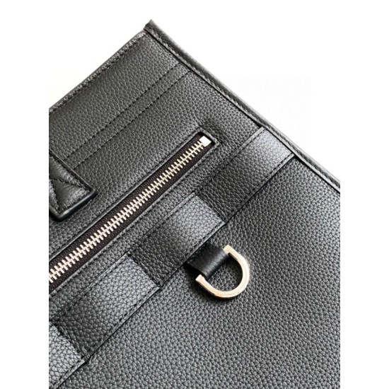 Replica Borsa tote Dior Safari Pelle di vitello granulata Nera Replica Borsa tote Dior Safari Pelle di vitello granulata Nera