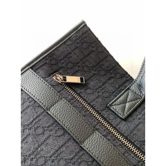 Replica Borsa tote Dior Safari Dior Oblique jacquard nera Replica Borsa tote Dior Safari Dior Oblique jacquard nera