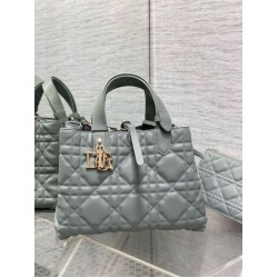 Borsa Dior Toujours Media Macrocannage Beige