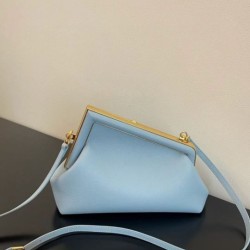 Borsa Fendi Prima Piccola Borsa Fendi Nappa Blu