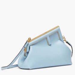 Borsa Fendi Prima Piccola Borsa Fendi Nappa Blu